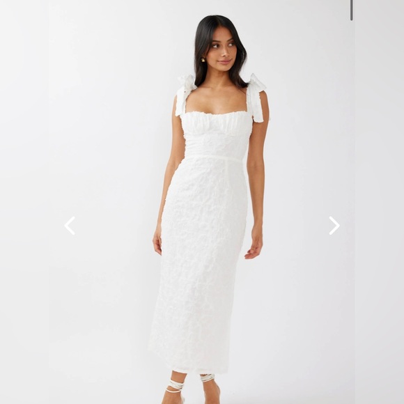 Selfie Leslie White Dress